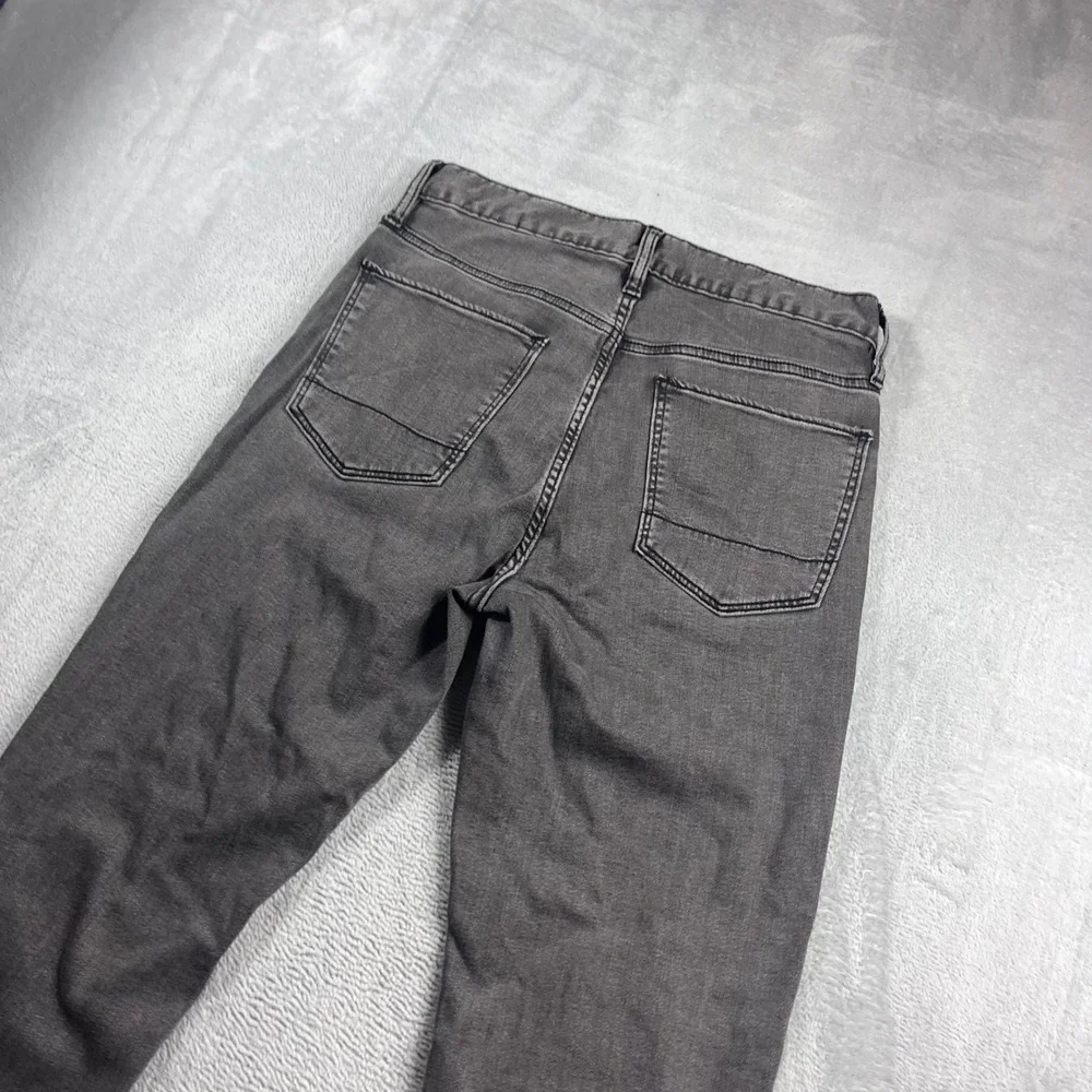 Banana Republic Travel Jean Mens 30x30 Slim Fit Gray Charcoal Denim Pants
